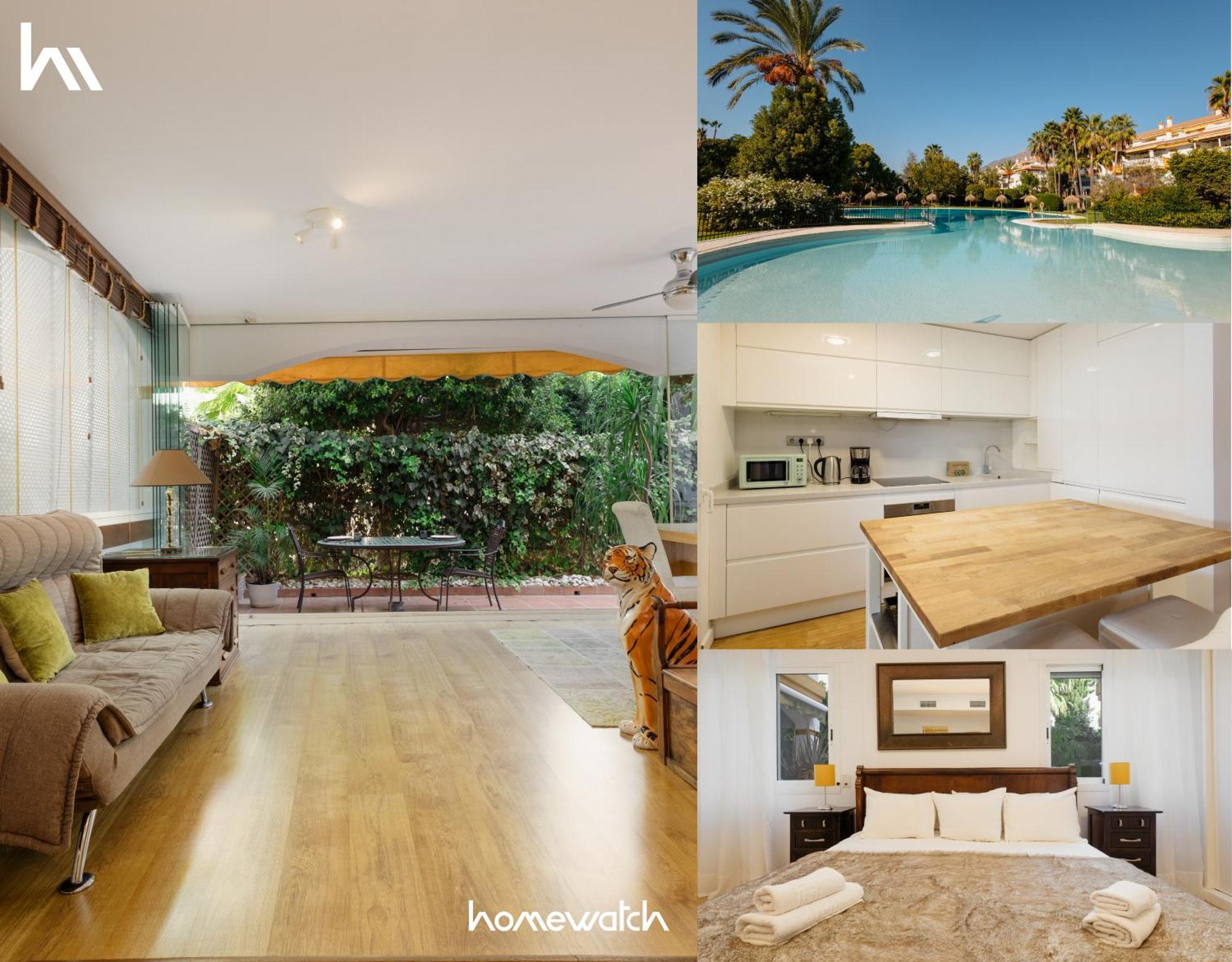 Cozy holiday home in Dama de noche in Puerto Banús Marbella Exterior foto